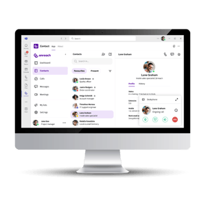 Enreach Contact App voor Teams CLEAN 1-1